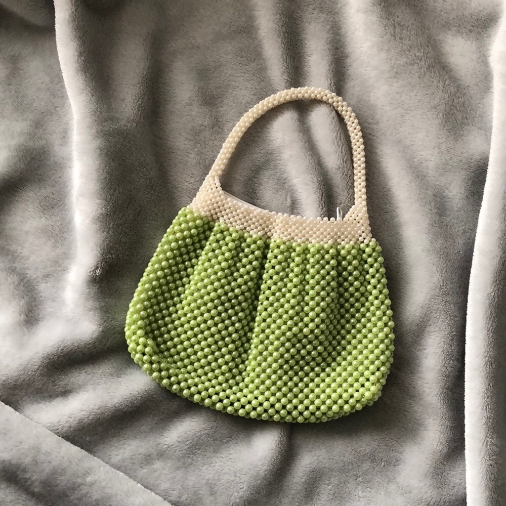 Beaded Baguette Purse